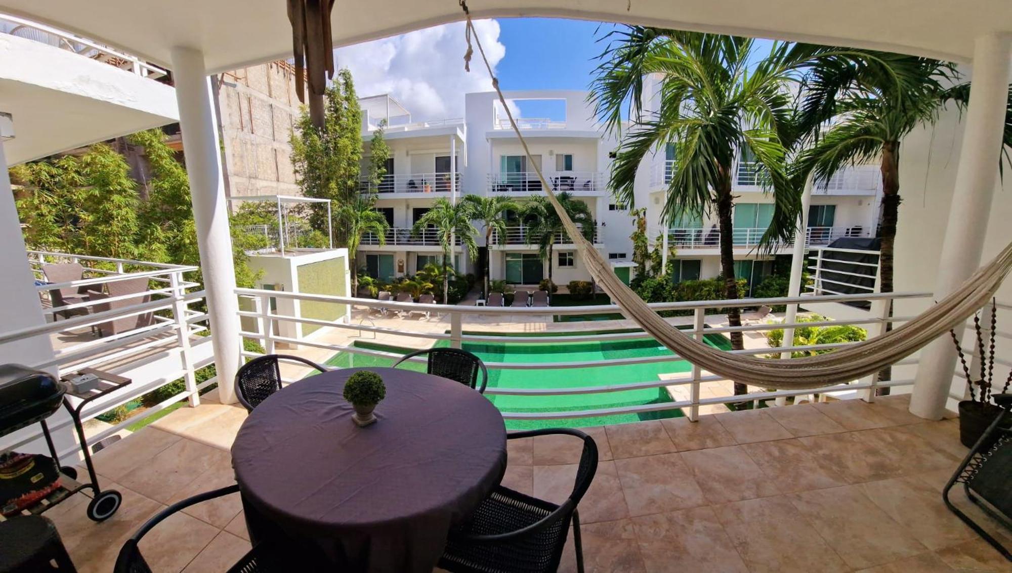 Poolside Tranquil Apartment In Плайя-дель-Кармен Екстер'єр фото